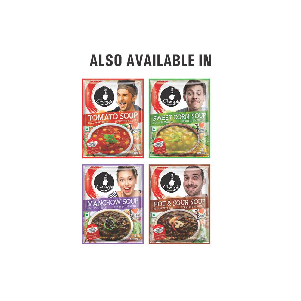 Ching's Secret Mix Veg Soup 55 g - Pack of 2 : 2 x 55 g