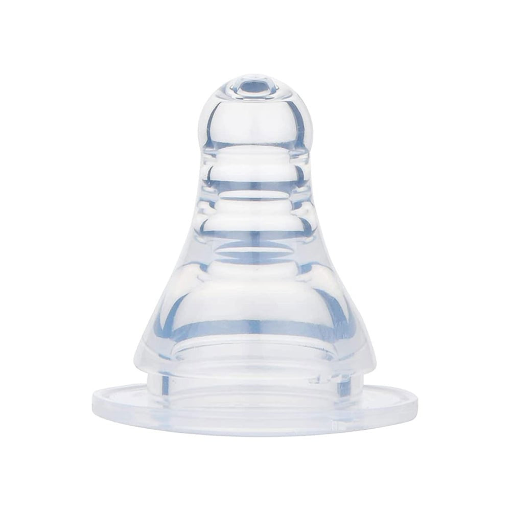 Pigeon Baby Peristaltic Feeding Nipple 9 months+, Large, Round Hole - Pack of 2 : 2 x 1 unit