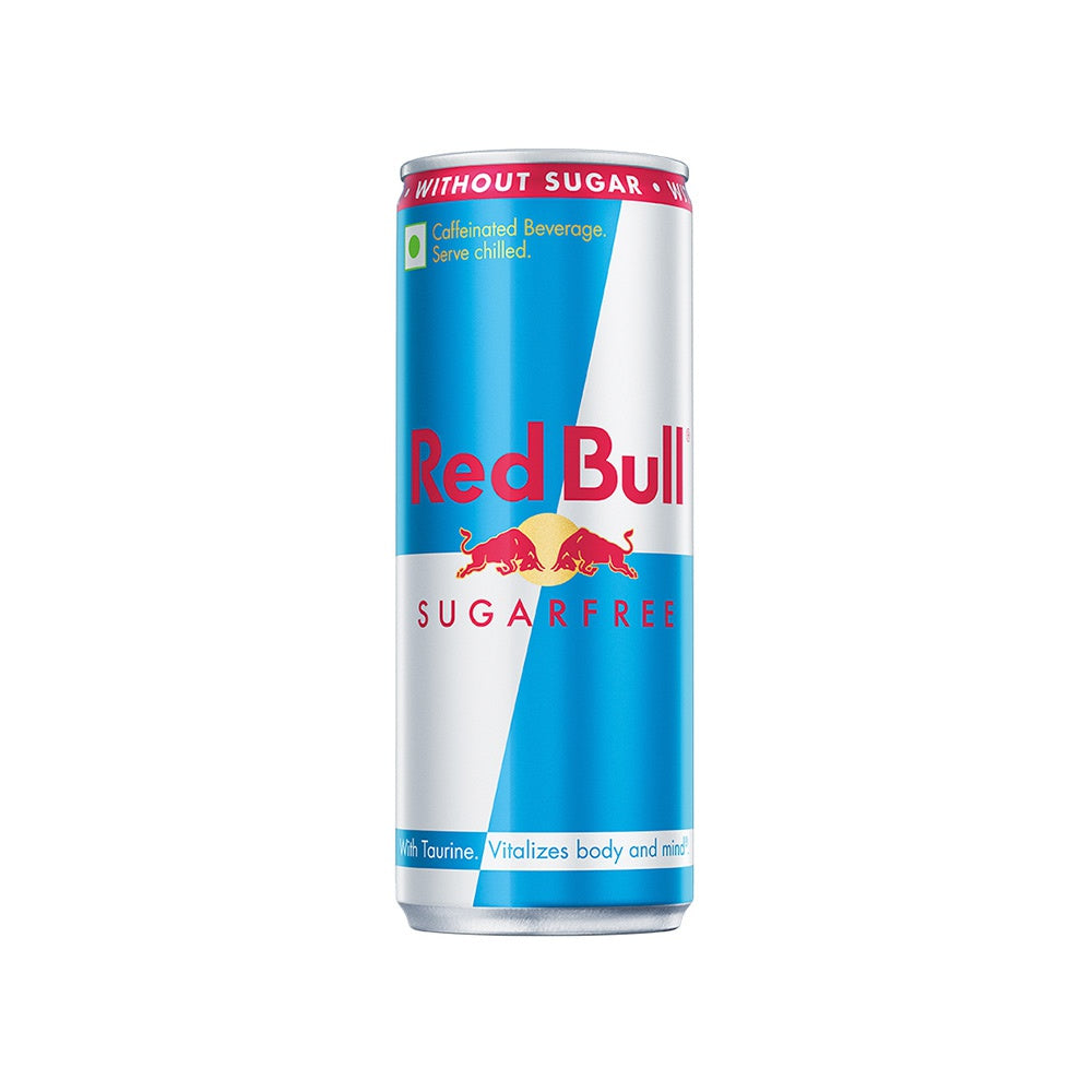 Red Bull Energy Drink (Sugar Free) - 250 ml - Pack of 6 : 6 x 250 ml