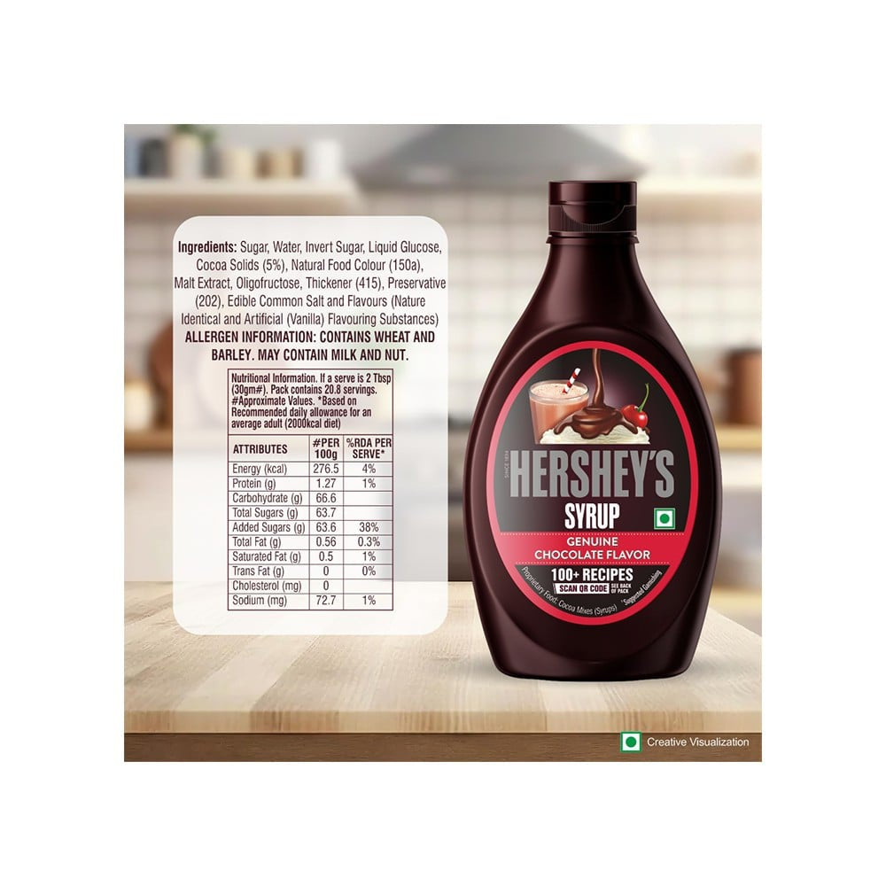 Hershey's Chocolate Syrup - Pack of 2 : 2 x 623 g