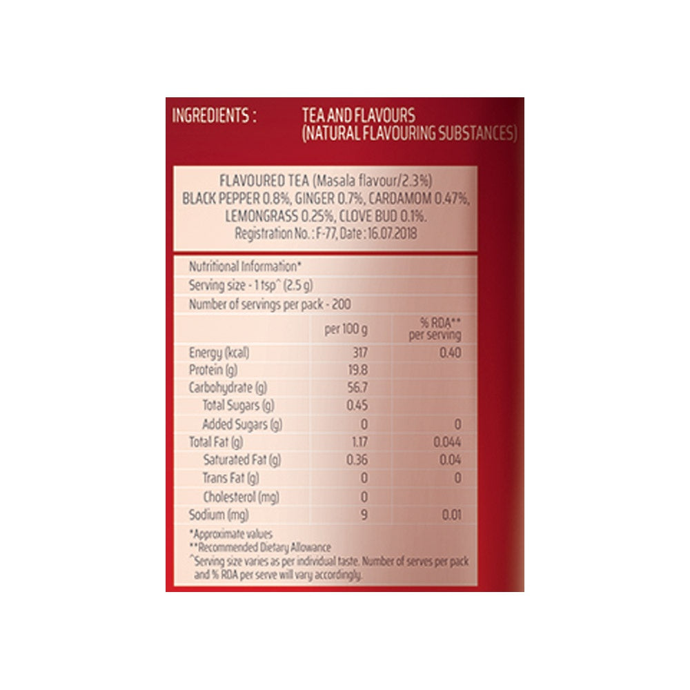 Society Masala Tea - Pack of 2 : 2 x 250 g