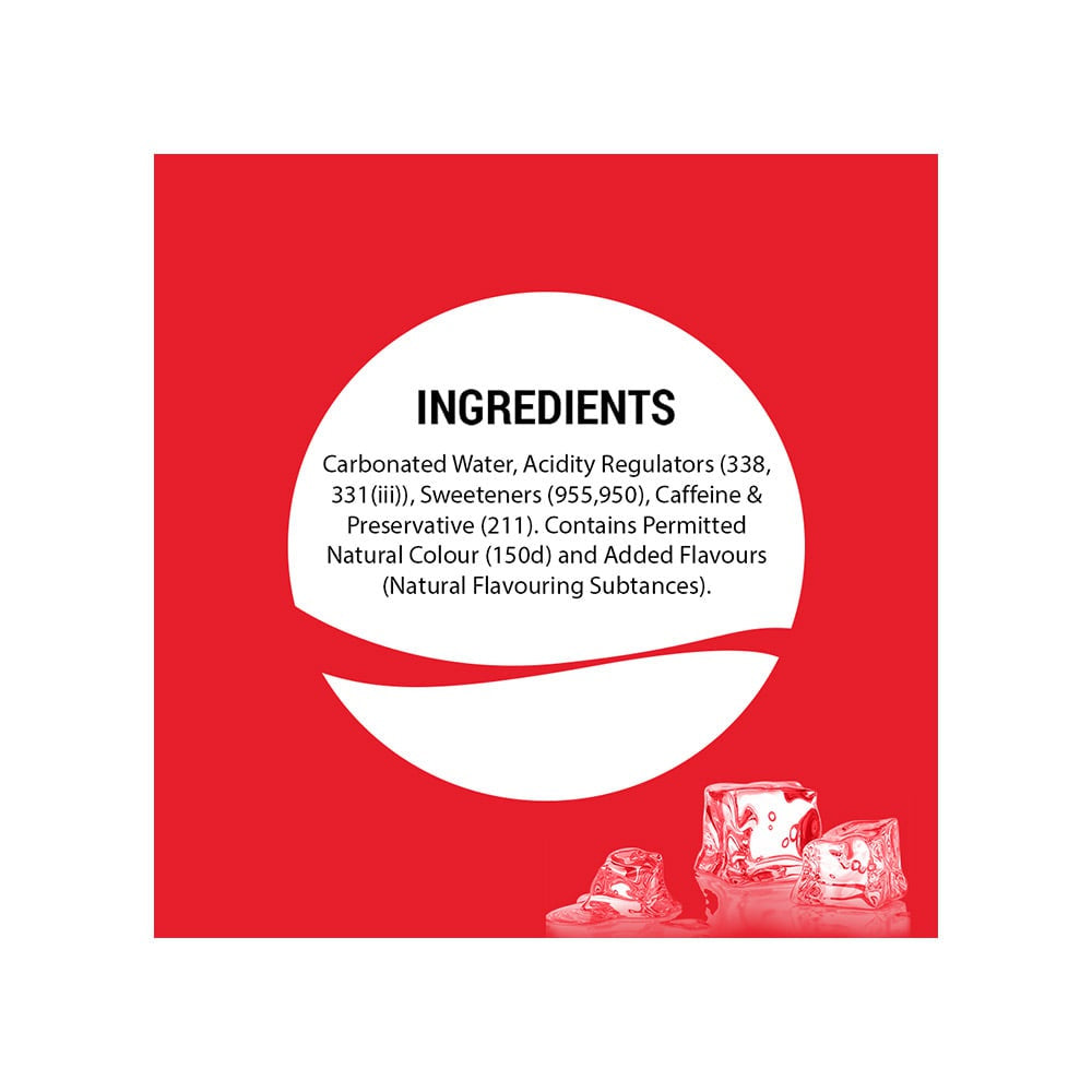 Coca-Cola No Sugar Soft Drink - Pack of 8 : 2 x 8 x 250 ml