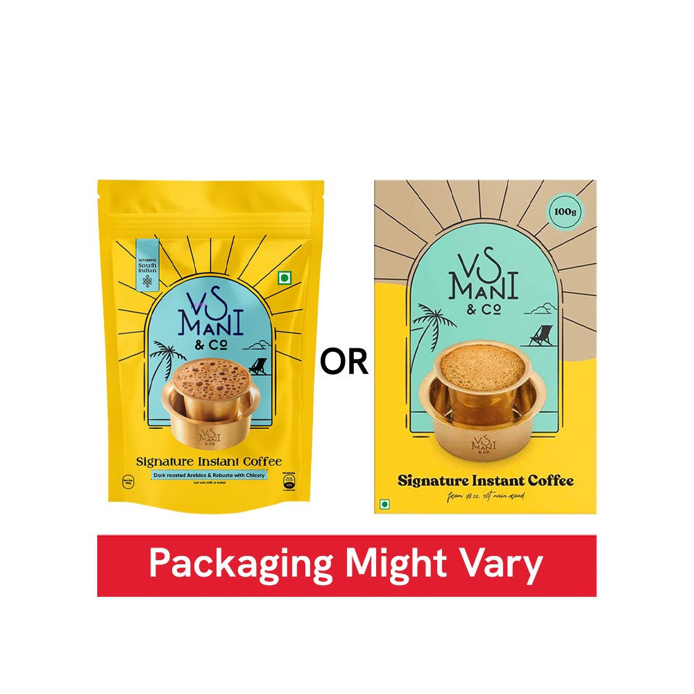 VS Mani & Co. Signature Instant Coffee - Pack of 2 : 2 x 100 g