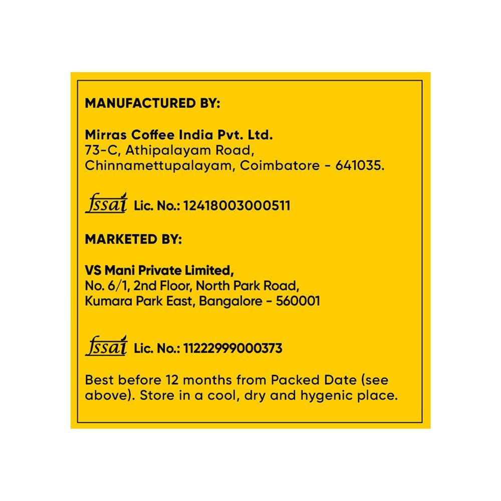 VS Mani & Co. Signature Instant Coffee - Pack of 2 : 2 x 100 g