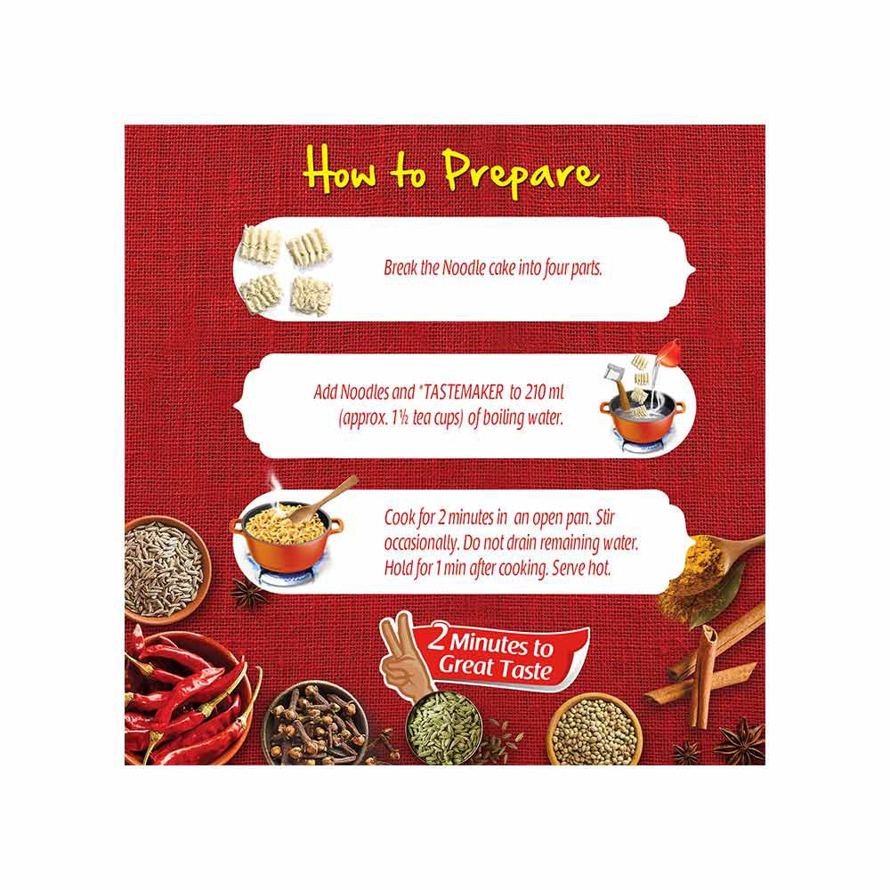 Maggi Special Masala Spicy Instant Noodles - Pack of 12 : 2 x 12 x 70 g