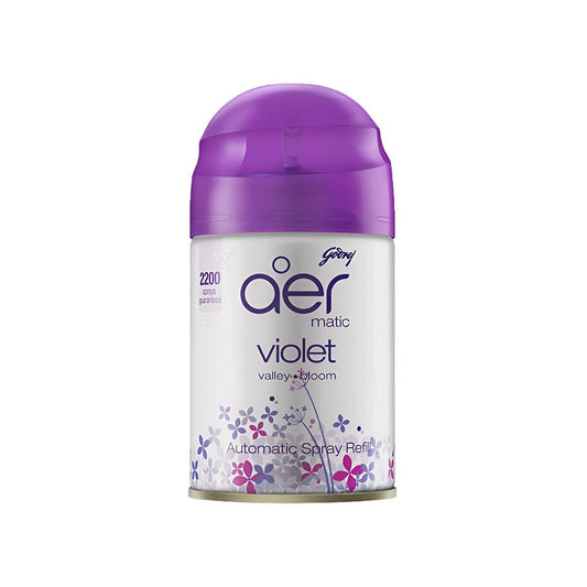 Godrej Aer Matic Air Freshener - Violet Valley Bloom : 225 ml