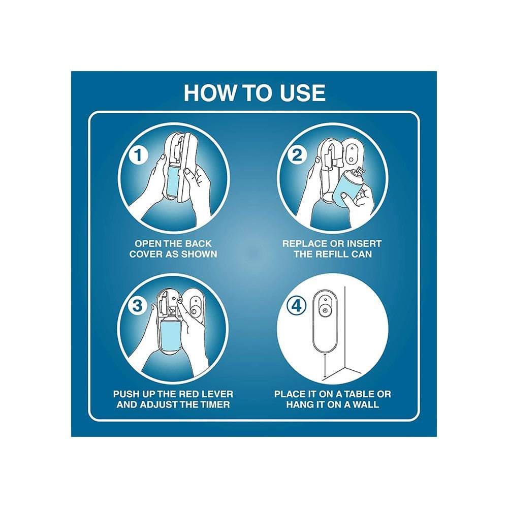 Godrej Aer Matic Air Freshener - Cool Surf Blue : 225 ml