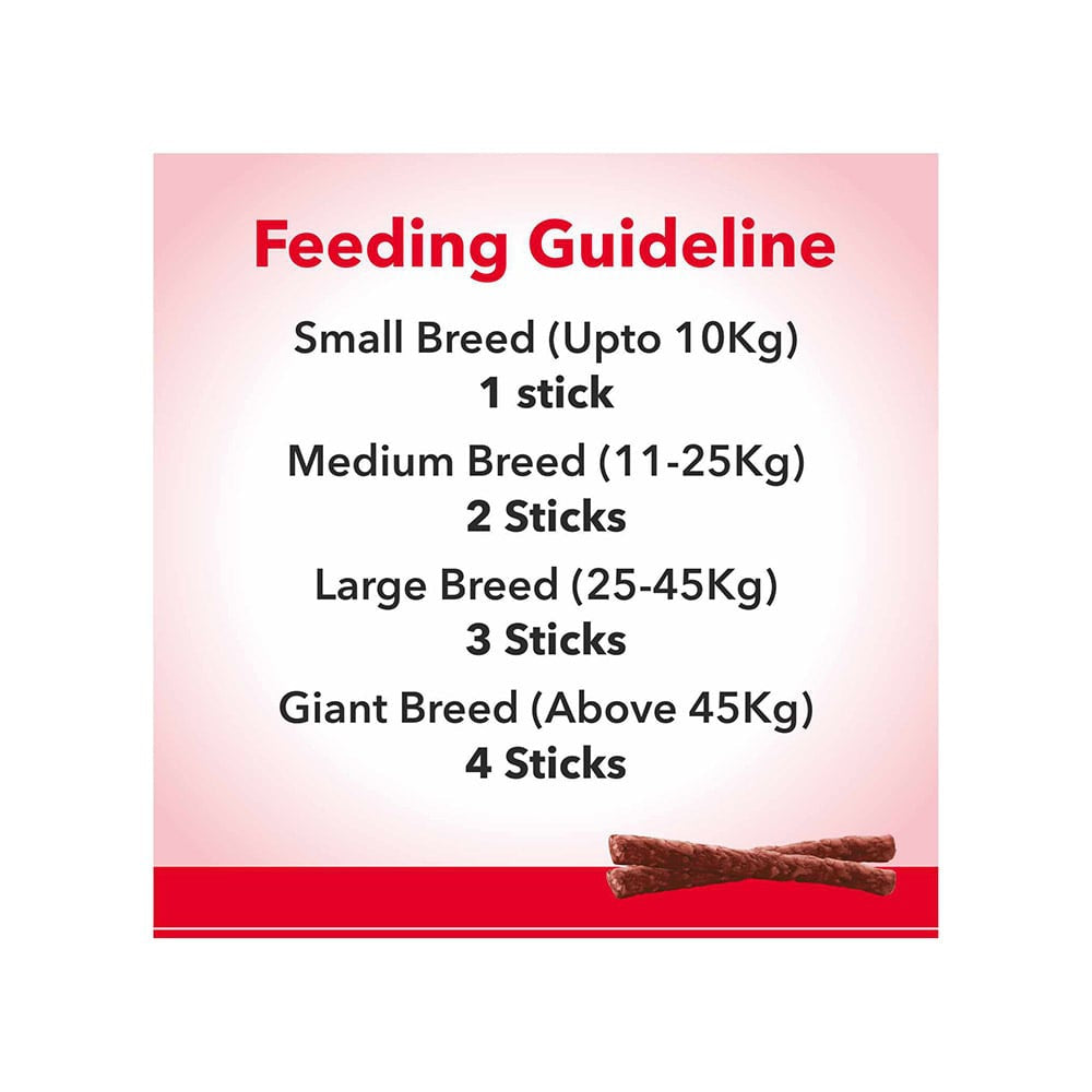 PurePet Mutton Flavour Munchy Sticks Dog Treat : 400 g