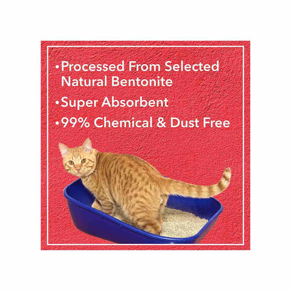 Drools Lavender Fragrance Clumping Cat Litter : 5 kg