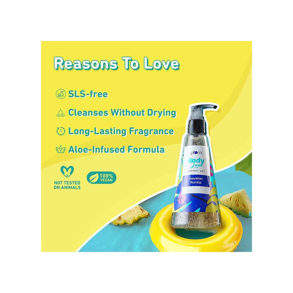 Plum BodyLovin' Hawaiian Rumba Shower Gel - Pack of 2 : 2 x 240 ml