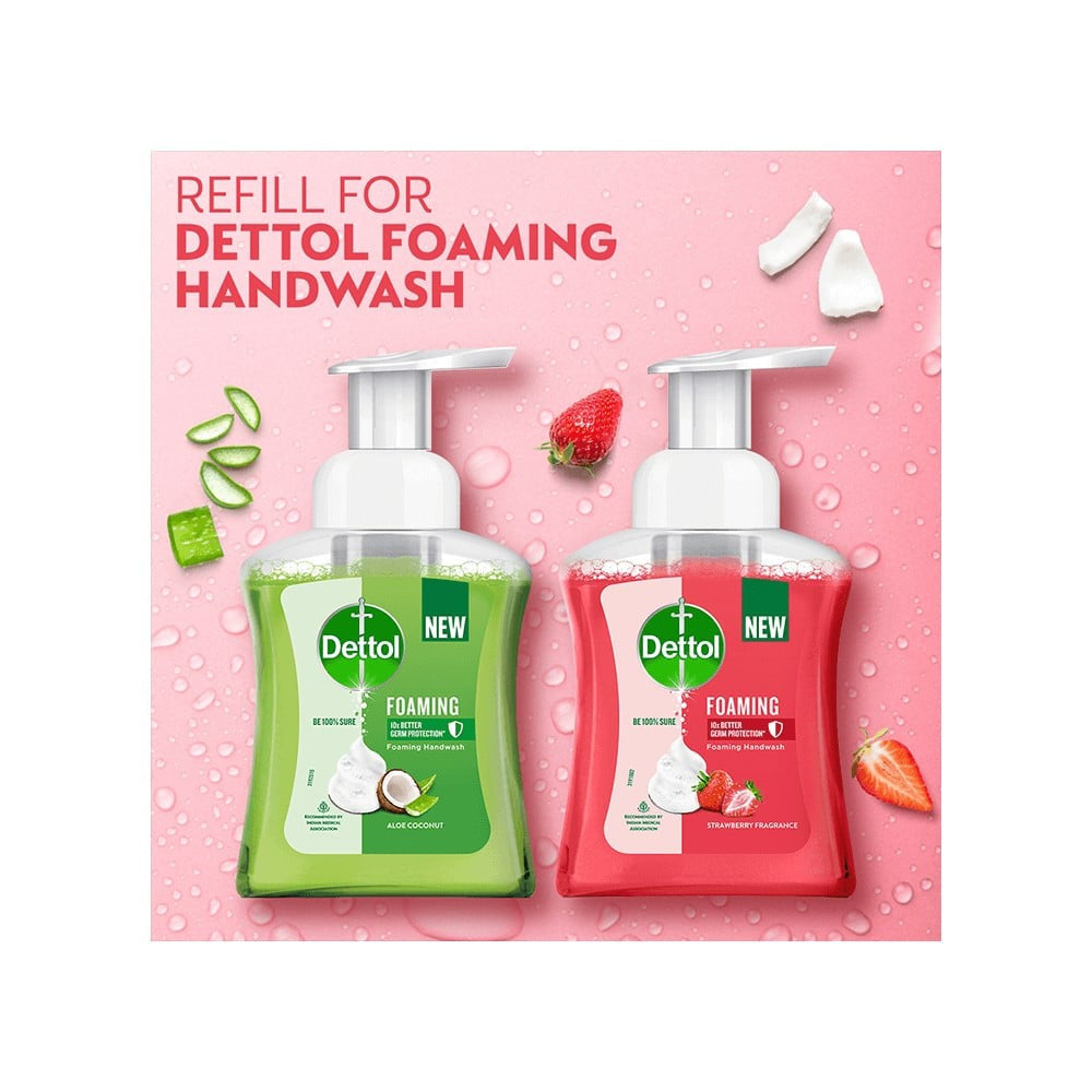 Dettol Aloe Coconut Foaming Handwash - Pack of 2 : 2 x 700 ml