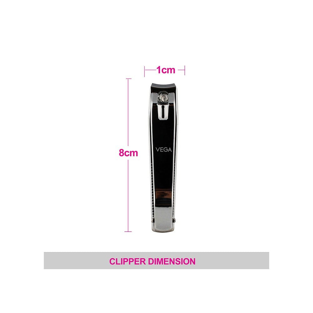 Vega Nail Clipper (Nail Cutter) - Pack of 2 : 2 x 1 unit