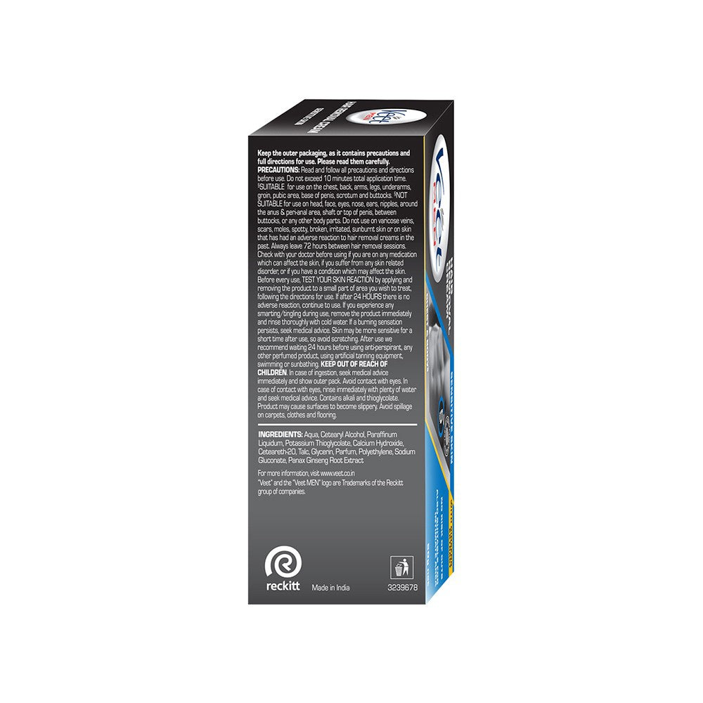 Veet Men's Hair Removal Cream (Sensitive Skin) - Pack of 2 : 2 x 50 g