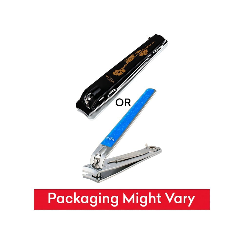 Vega Nail Clipper (Large) - Glitter - Pack of 2 : 2 x 1 unit
