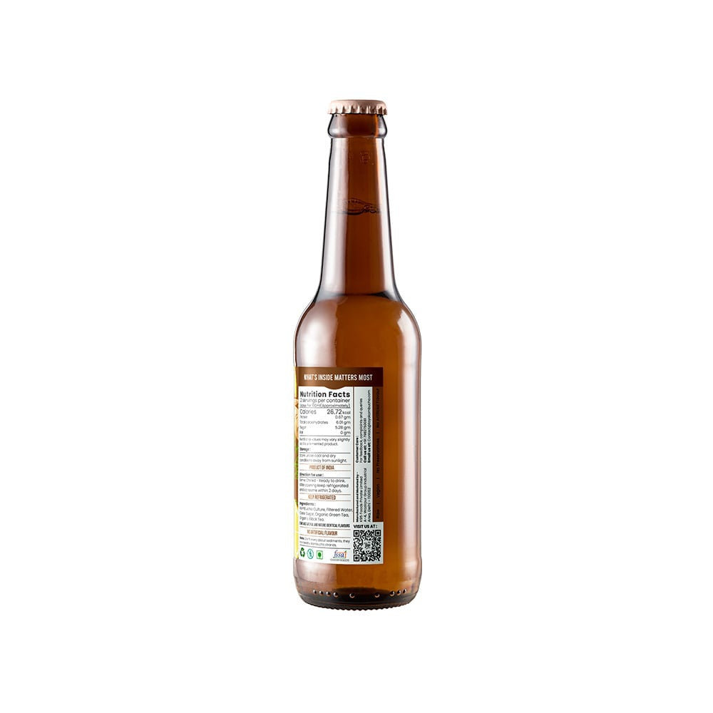 Toyo Kombucha Non-Alcoholic Sparkling Tea (Ginger Lemon) : 330 ml