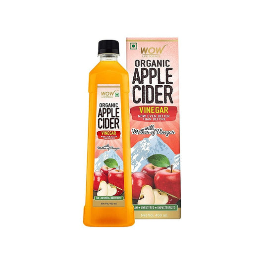 WOW Life Science Apple Cider Vinegar : 400 ml