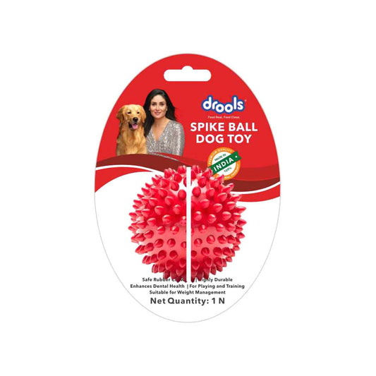 Drools Spike Ball Dog Chew Toy : 1 piece