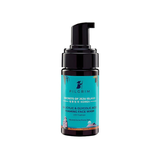 Pilgrim Salicylic & Glycolic Acid Foaming Face Wash : 120 ml