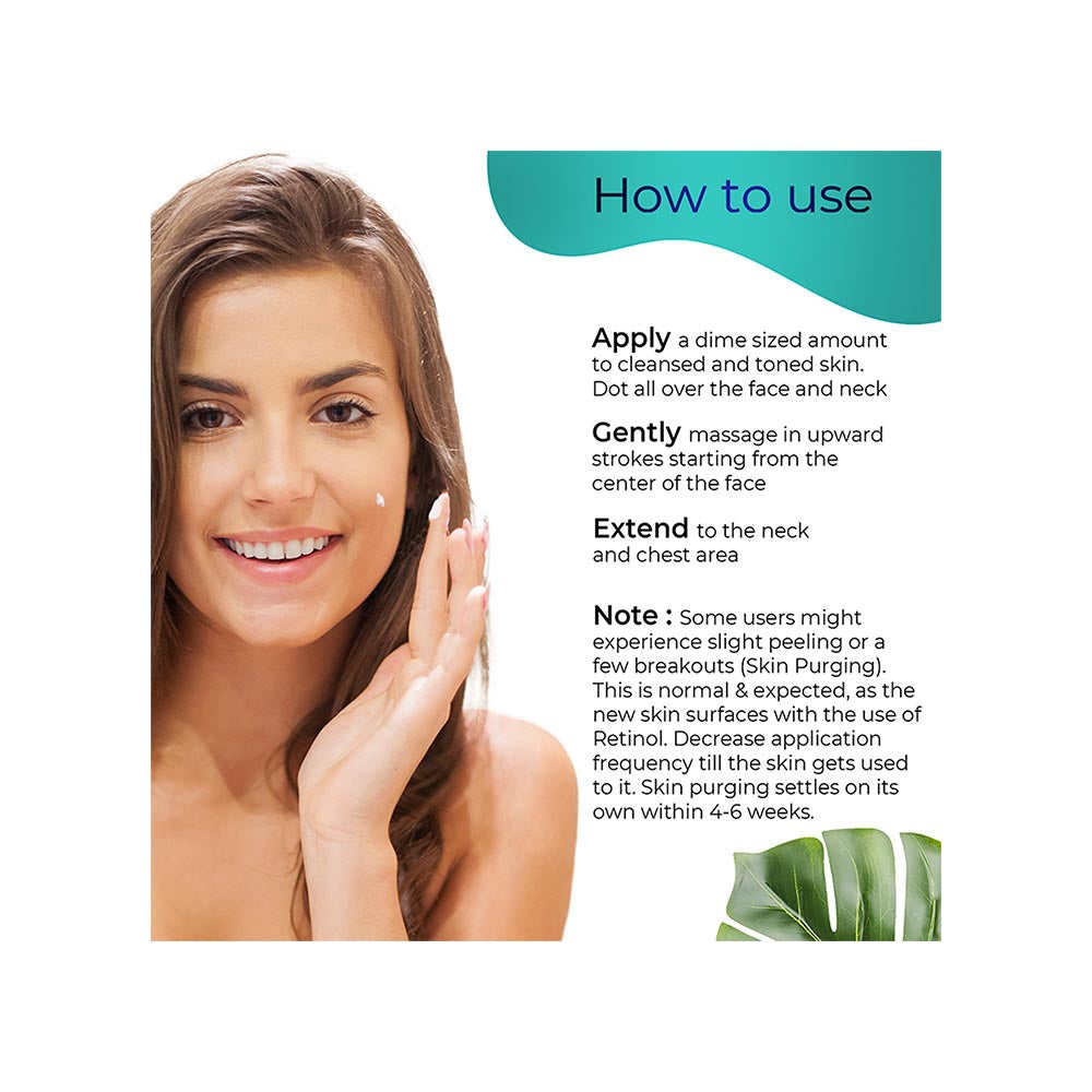 Pilgrim Retinol Night Cream : 50 g