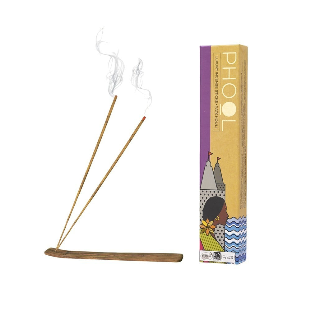 Phool Patchouli Incense Sticks / Agarbatti : 1 pack (40 pieces)