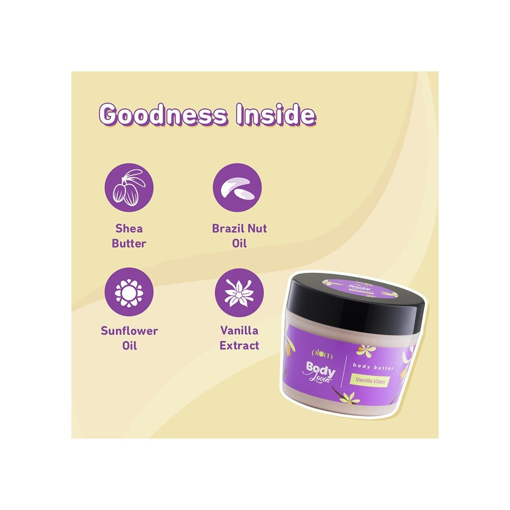 Plum BodyLovin' Vanilla Vibes Body Butter : 200 g