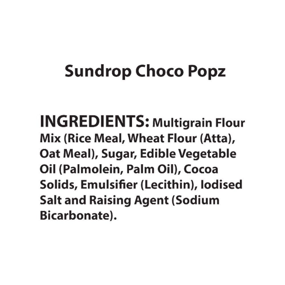 Sundrop Popz Multigran Chocolatey Crunch Fills Kids Cereal : 300 g