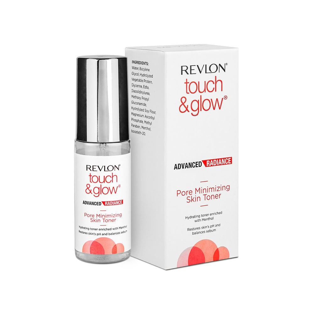 Revlon Touch & Glow Advanced Radiance Pore Minimizing Skin Toner : 50 ml