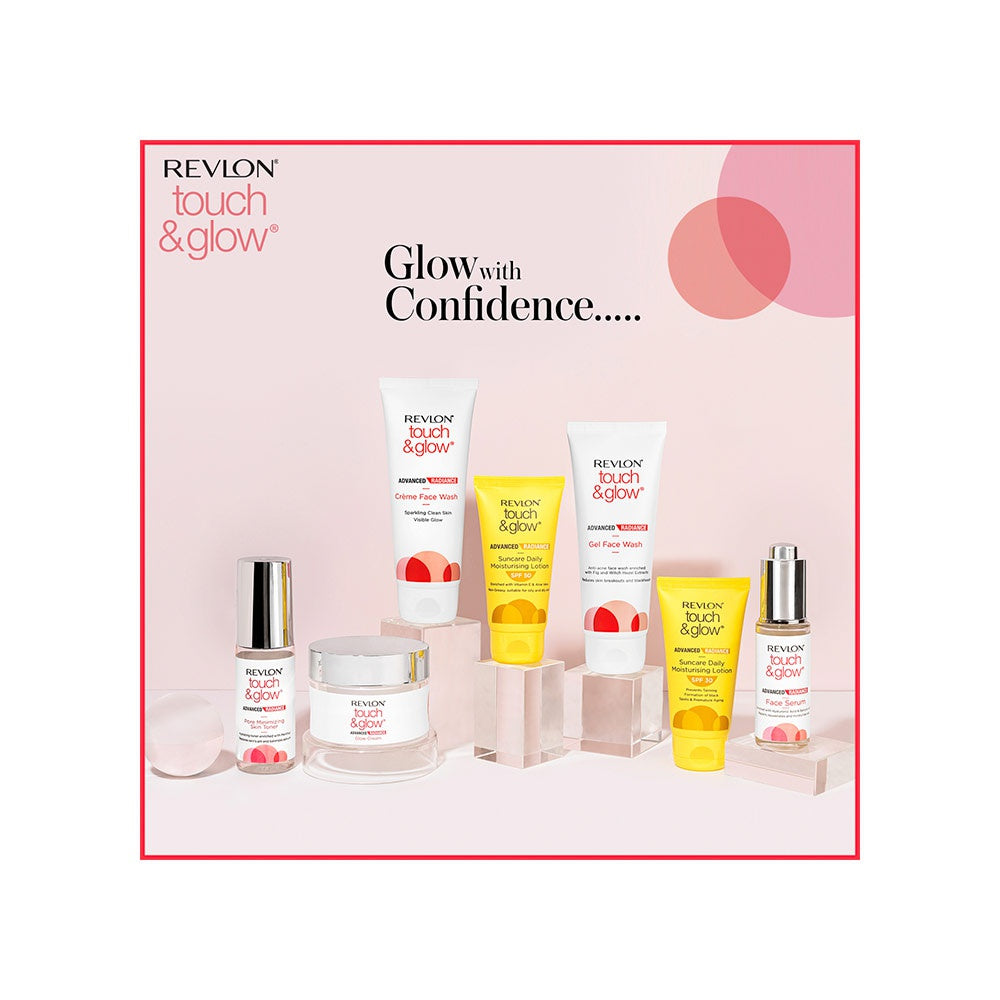 Revlon Touch & Glow Advanced Radiance Pore Minimizing Skin Toner : 50 ml