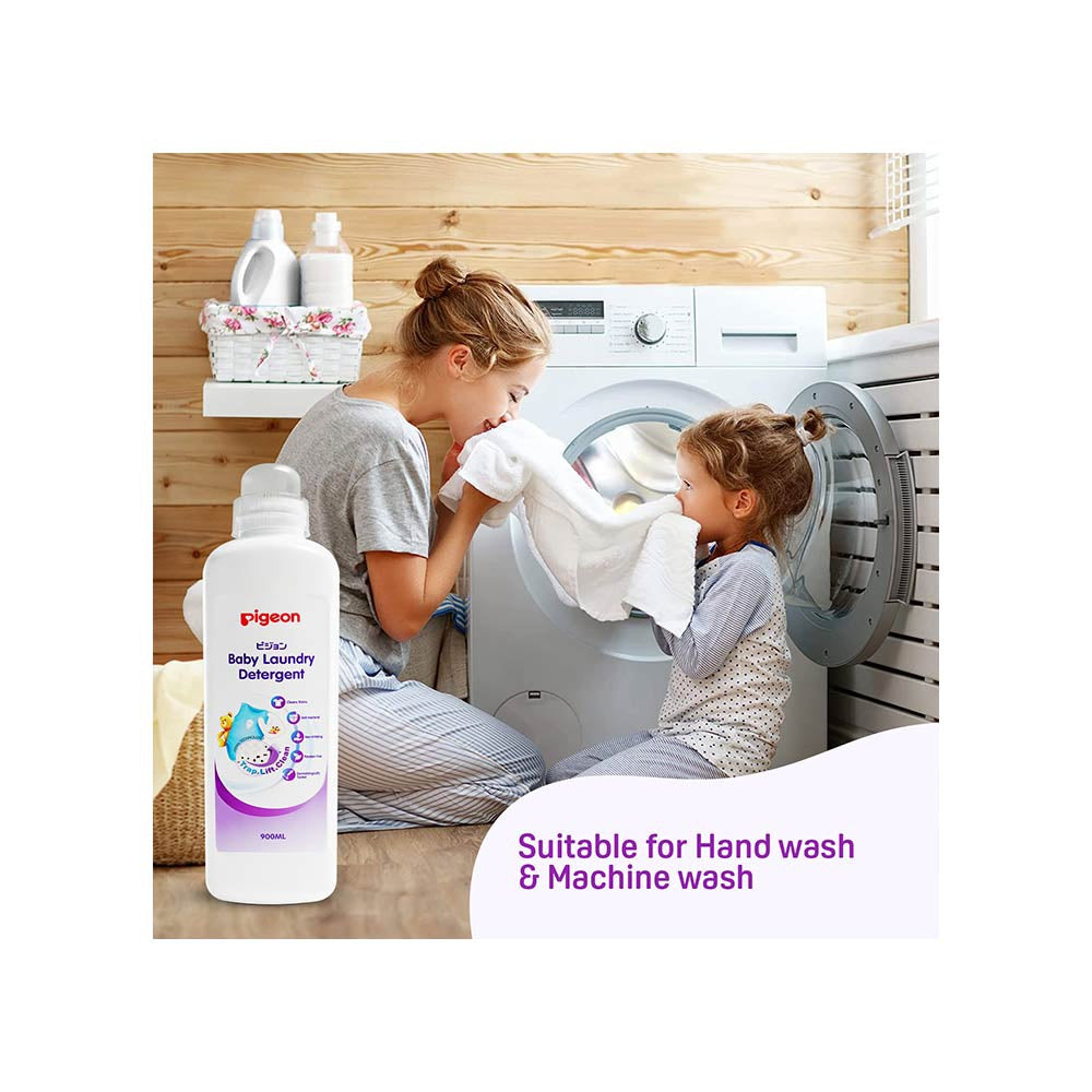 Pigeon Baby Anti - Bacteria Baby Laundry Detergent : 900 ml