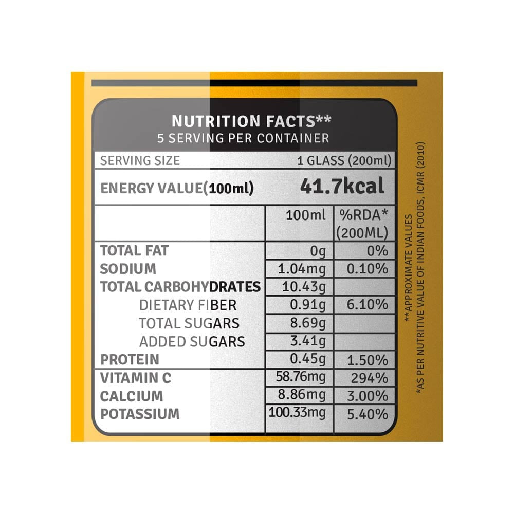 Raw Pressery Alphonso Mango Mango Drink - Pack of 2 : 2 x 1 ltr