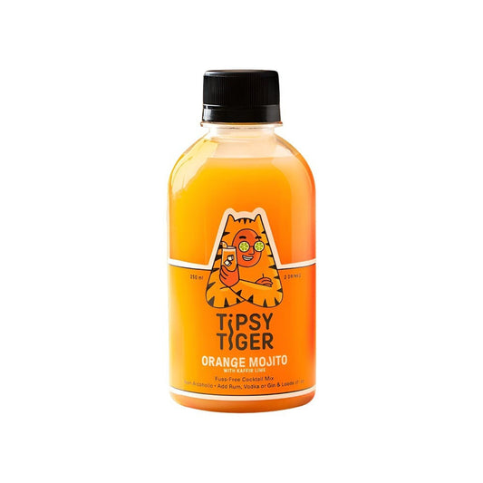 Tipsy Tiger Orange Mojito Mocktail Cocktail Mix : 250 ml