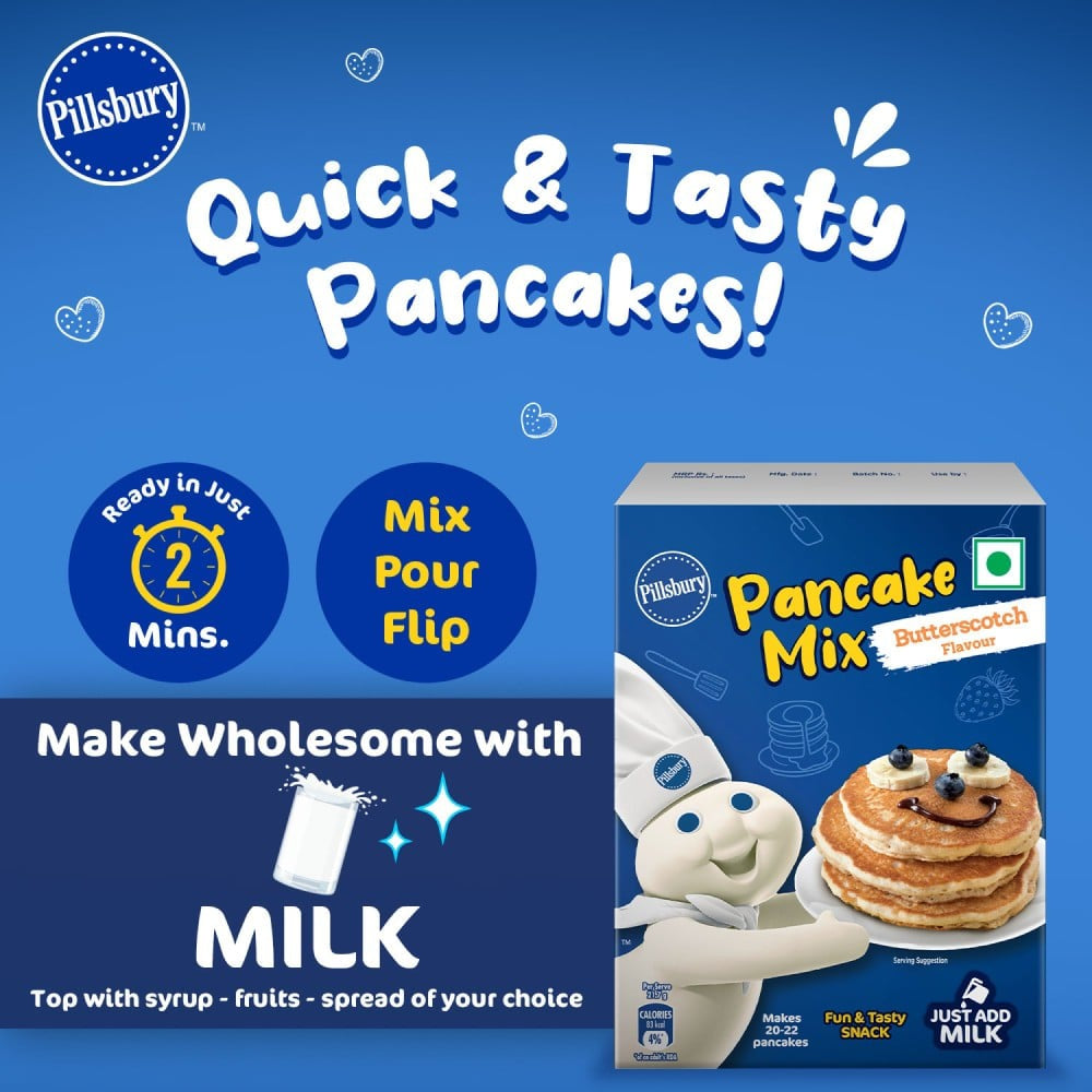 Pillsbury Butterscotch Pancake Mix : 500 g