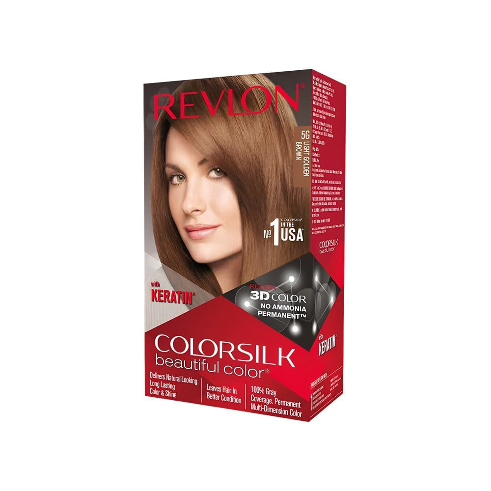 Revlon Colorsilk Hair Colour with Keratin (Light Golden Brown) : 1 pack