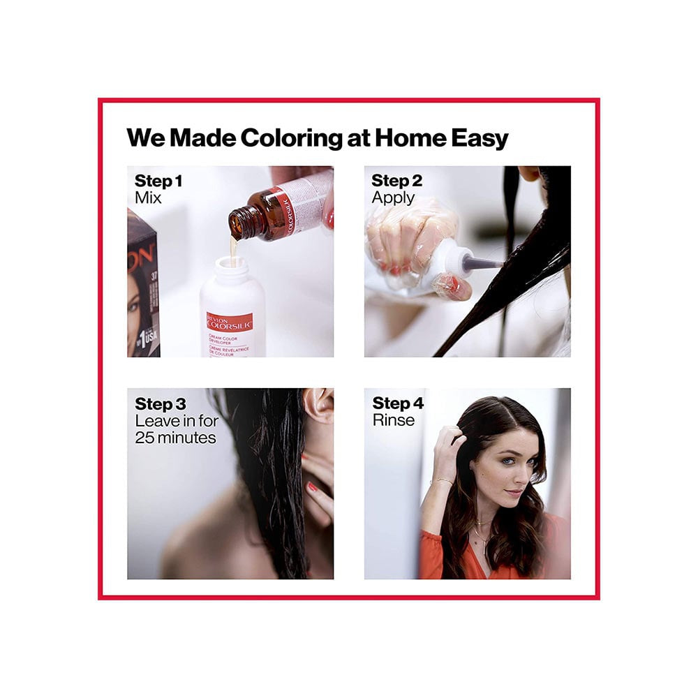 Revlon Colorsilk Hair Colour with Keratin (Light Golden Brown) : 1 pack