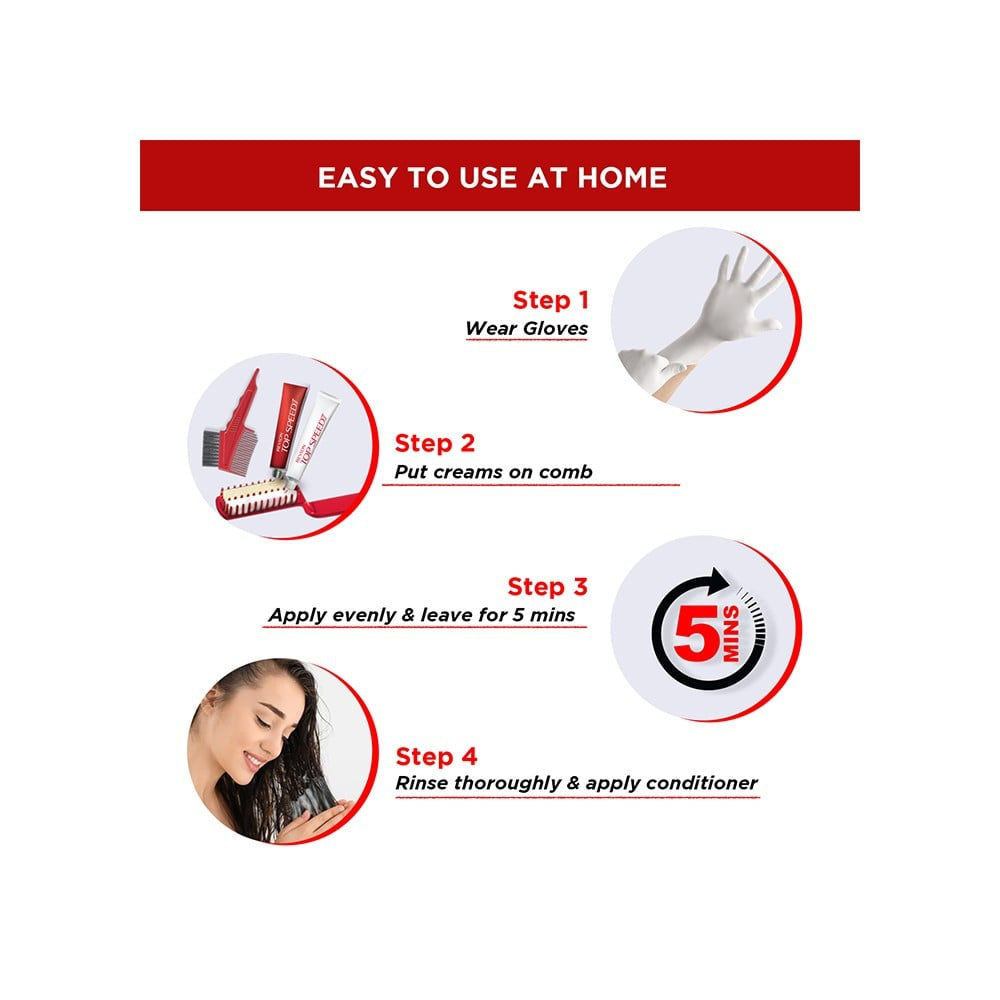 Revlon Top Speed Hair Colour (Natural Brown) : 1 pack