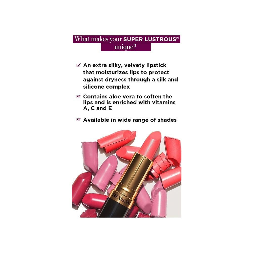 Revlon Super Lustrous Matte Lipstick (Rum Raisin) : 4.2 g