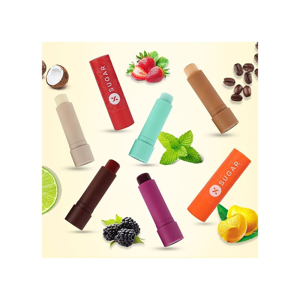 SUGAR Tipsy Moisturizing Tinted Lip Balm (Bramble 07) : 4.5 g