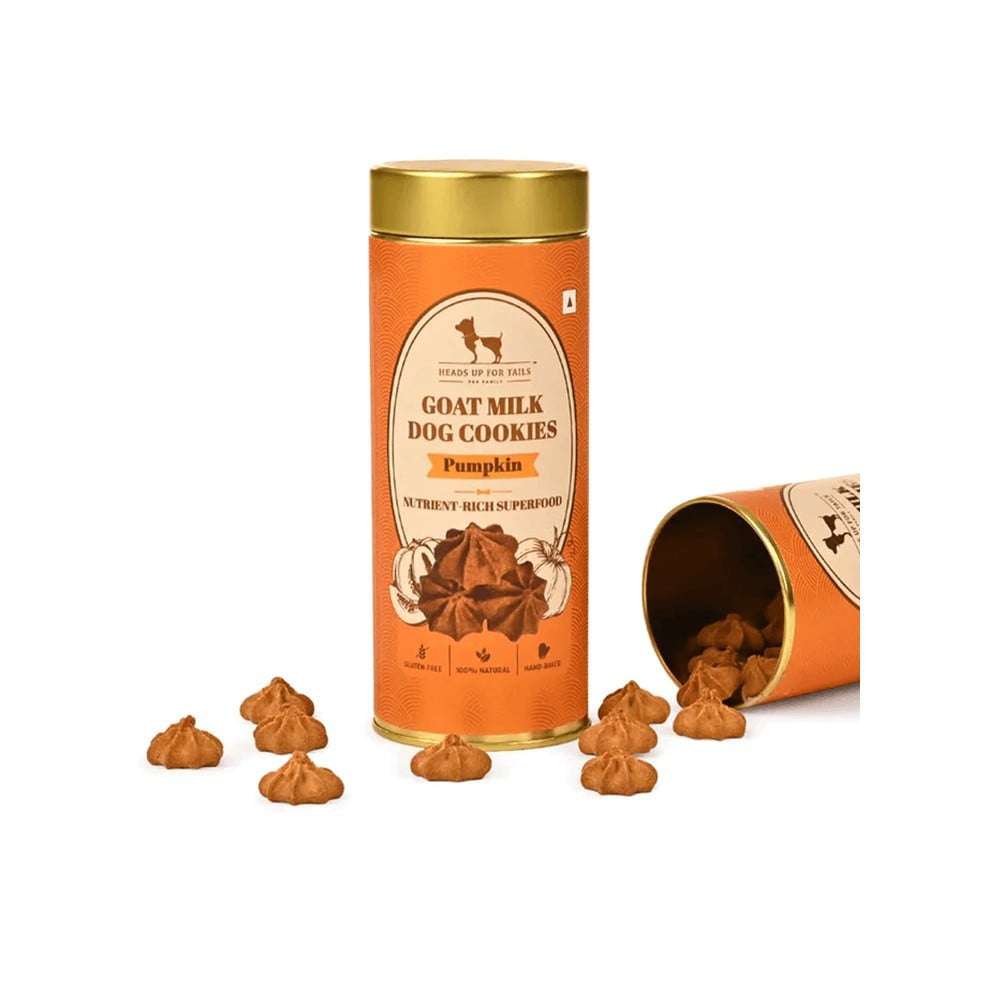 HUFT Pumpkin Goat Milk Premium Dog Cookies : 200 g