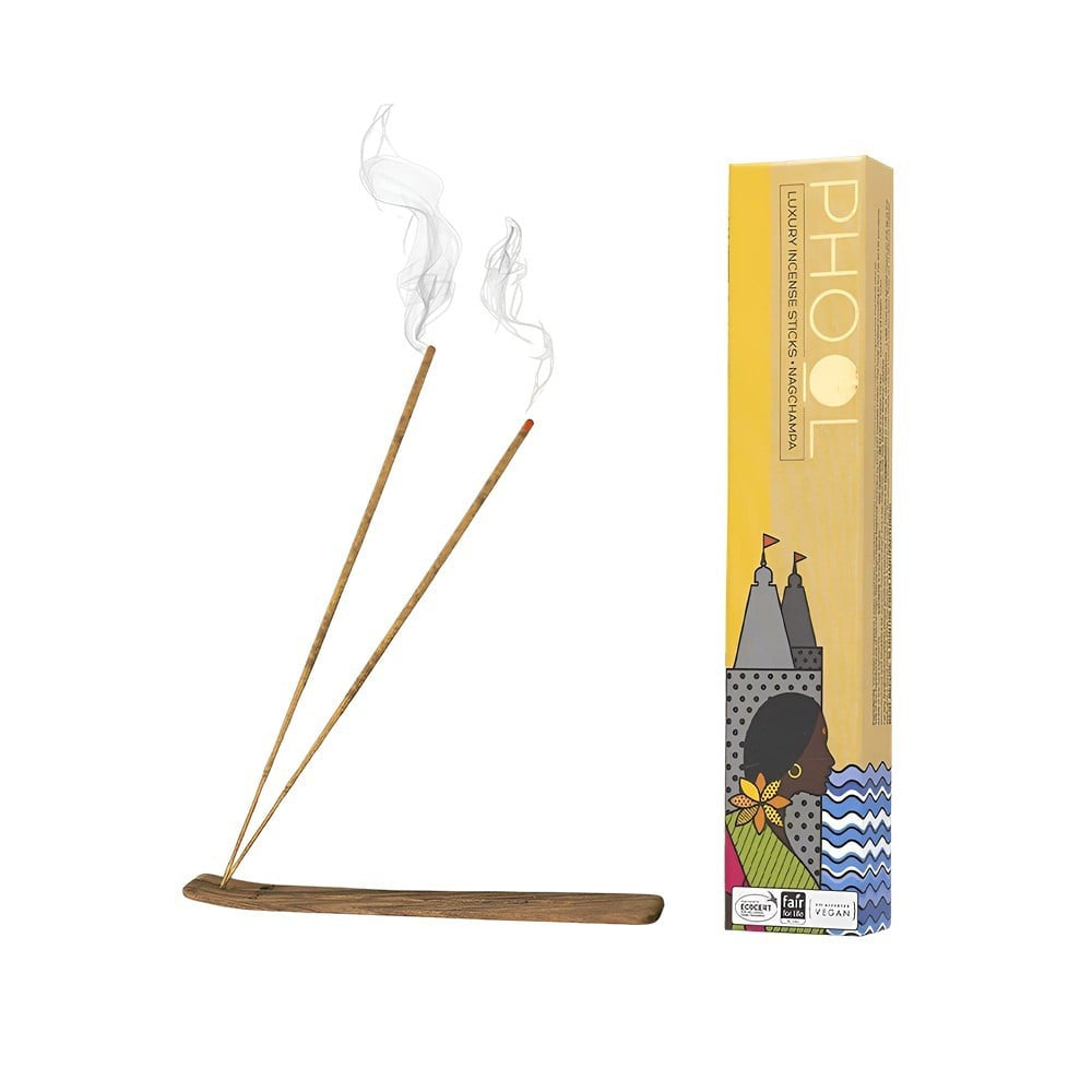 Phool Nagchampa Luxury Incense Sticks / Agarbatti : 1 pack (40 pieces)