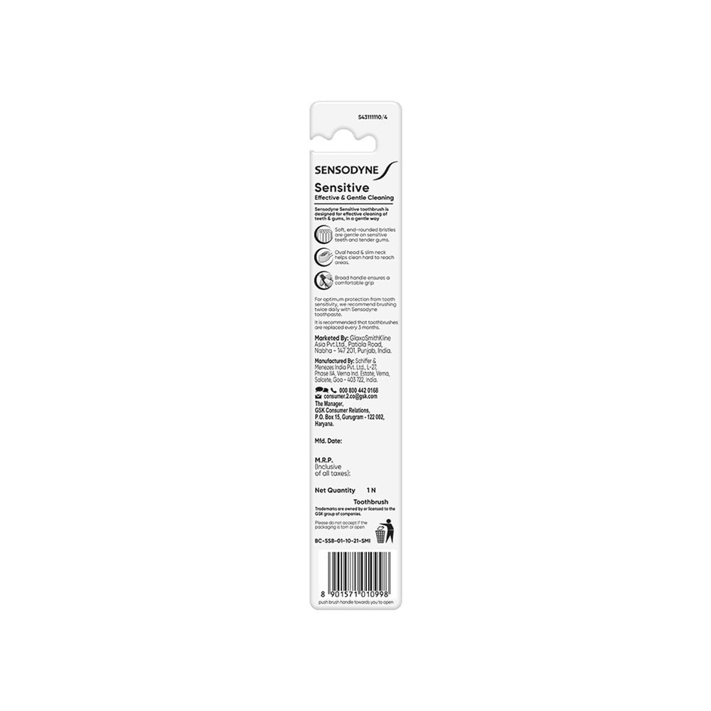 Sensodyne Sensitive Toothbrush (With Soft Bristles) : 1 piece