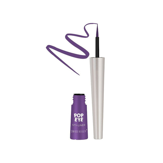 Swiss Beauty Pop Eye - Eyeliner (Plum Purple) : 3 ml