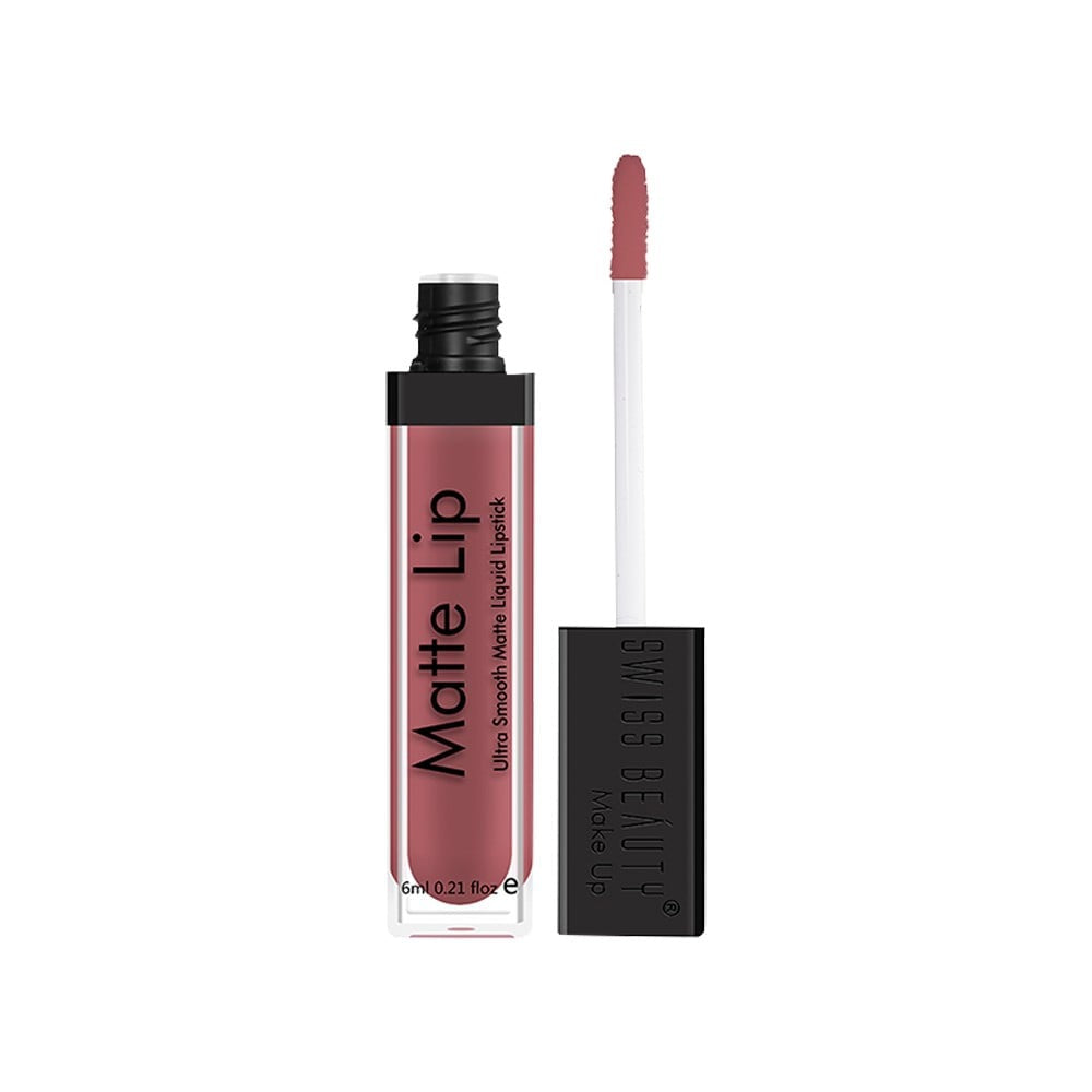 Swiss Beauty Ultra Smooth Matte Liquid Lipstick (Real Nude) : 6 ml