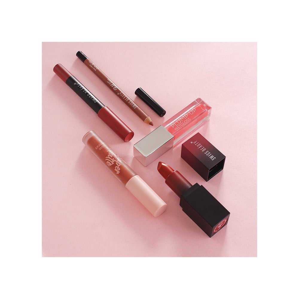 Swiss Beauty Plump-Up Wet Lip Gloss (Barely There) : 2 ml
