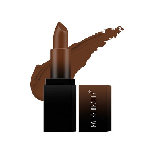 Swiss Beauty HD Matte Lipstick (Coffee) : 3.5 g