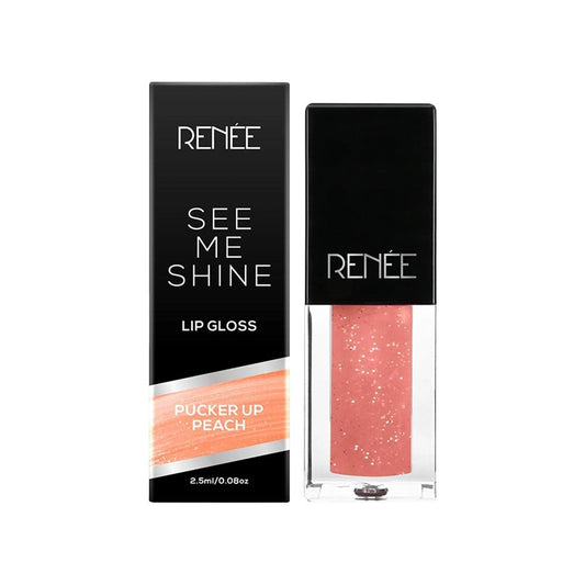 Renee See Me Shine Lip Gloss (Pucker Up Peach) : 2.5 ml