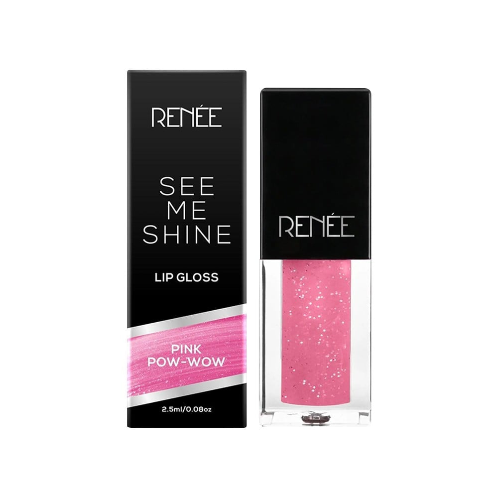 Renee See Me Shine Lip Gloss (Pink Pow-Wow) : 2.5 ml