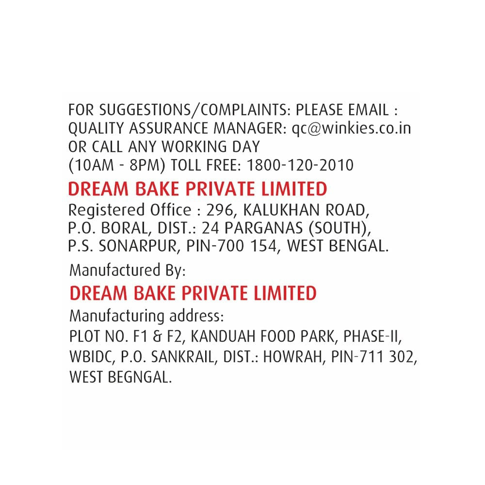 Winkies Choco Orange Swiss Roll : 100 g