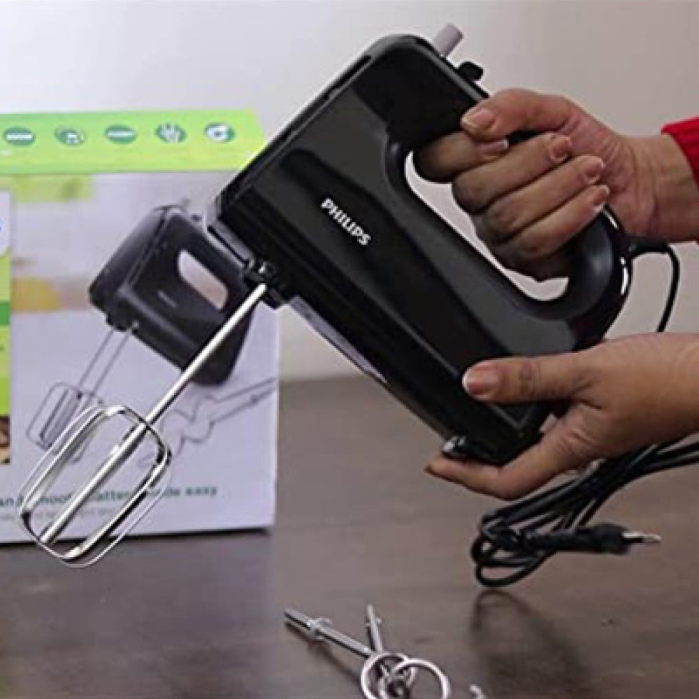 Philips Domestic Lightweight 300W Hand Mixer (Black) : 1 unit