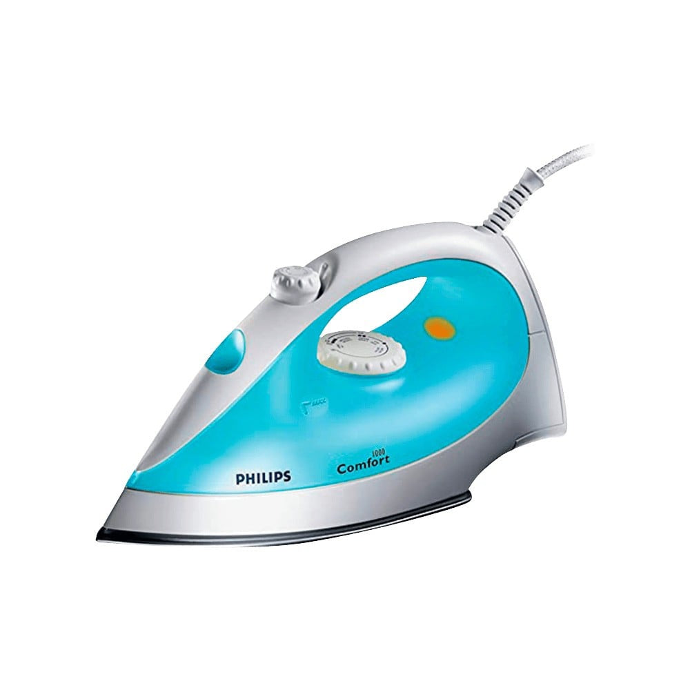 Philips Domestic Steam Iron With Linished Soleplate 1200W (Blue) : 1 unit