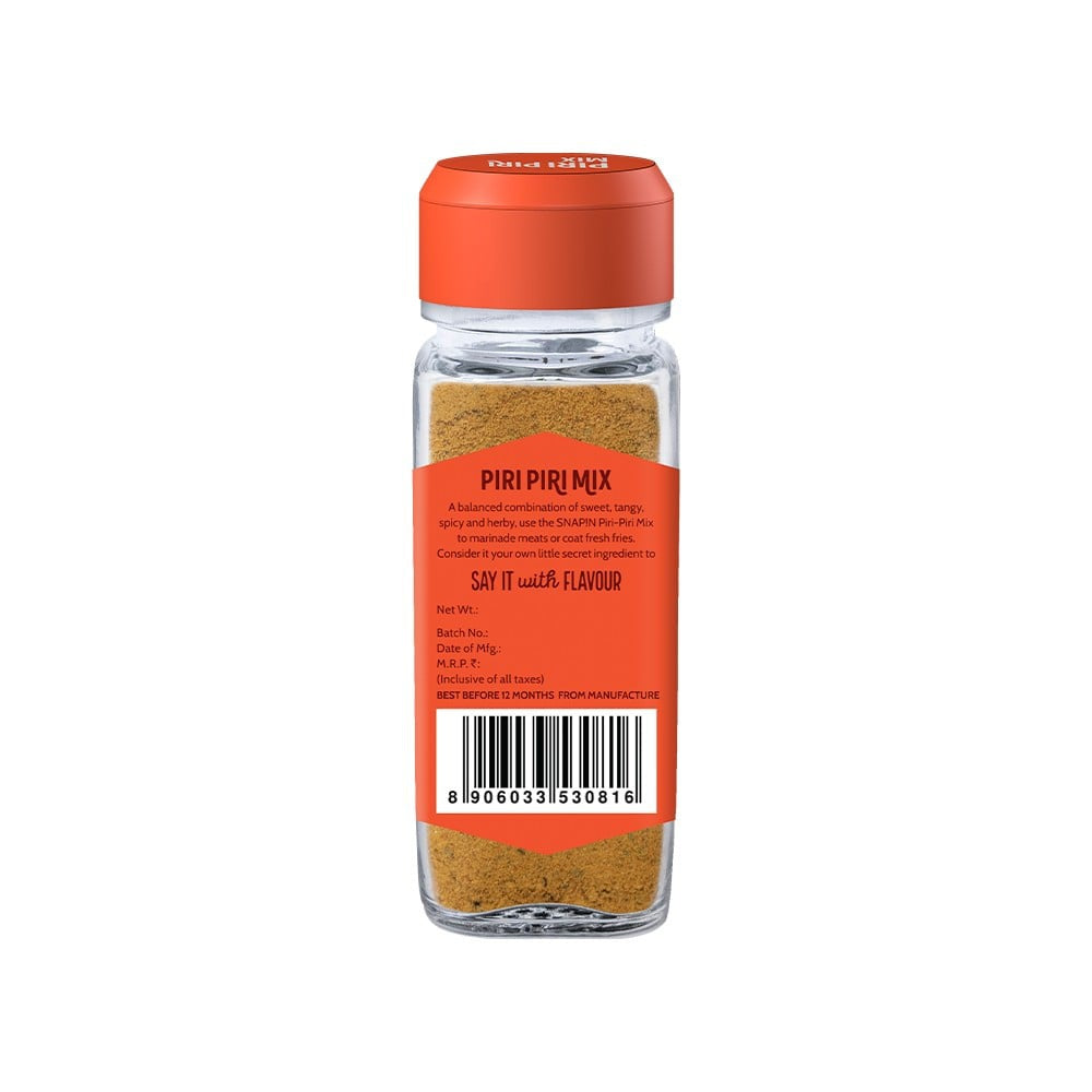 Snapin Piri Piri Mix Seasoning : 50 g